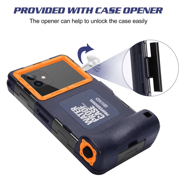 Case Swimming Surfing all for Lanyard UrbanX Diving to Inch Snorkeling And with vivo Phones Professional Video 8 [15m/50ft] Underwater LCD Protective 6.9 Up Housing iQOO Waterproof Photo