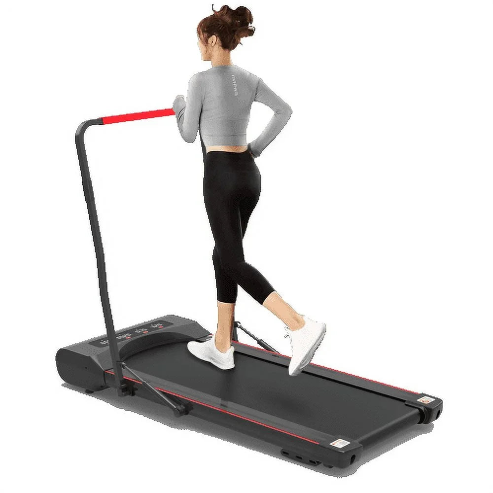 Treadmill Handlebar Desk Pad Foldable Remote with Under Walking Controll