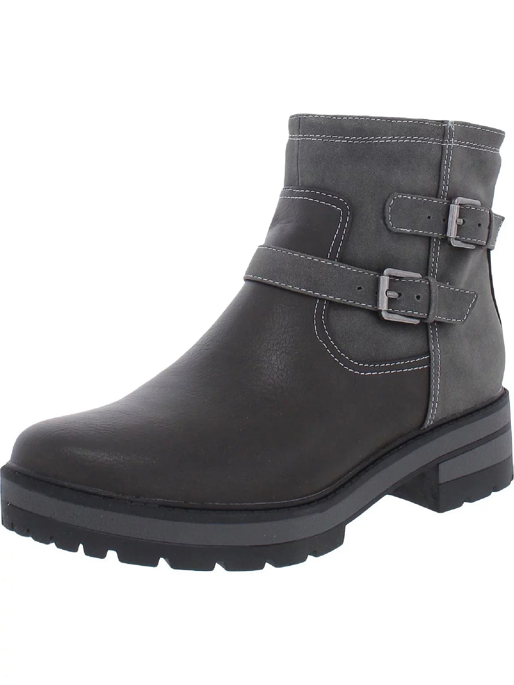 Buckle Naturalizer Womens SOUL Boots Leather North Ankle Faux