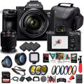 Camera a7 Mirrorless Advanced Lens 28-70mm W/ Bundle III Alpha - Sony ILCE7M3K/B