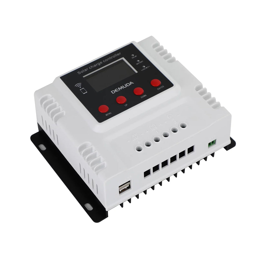 Lifepo4 Battery Gel 60A 48V 24V PWM Acid Solar Controller Charge For 12V Lead