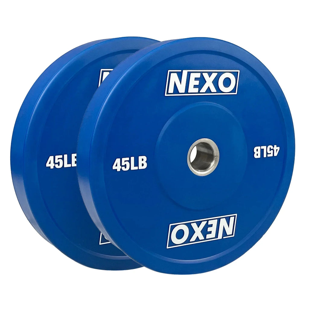 Plate Plates Matte Rubber Weight Colored 175LB Color Cross 2.5LB 45LB Finish 2x Set - 2x 2x Premium 10LB 2x & NEXO 5LB Training 2x Bumper 25LB