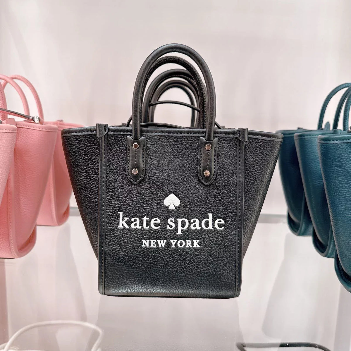 Spade Tote K7295 Black Kate Mini In Ella