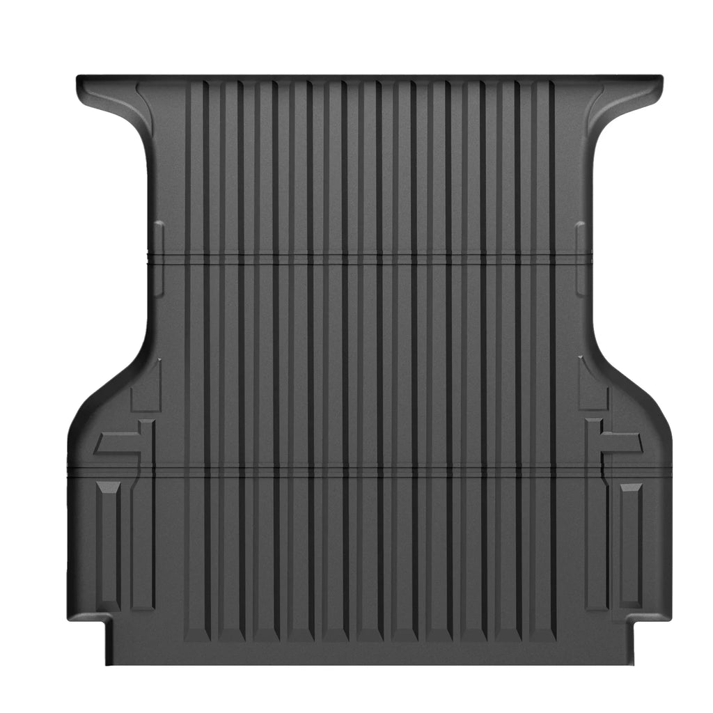 Rear Bed Heavy Cargo Super Guard Motorsports Short Black 2019-2024 With Ranger Ford 5Ft Truck Weather Floor Duty Bed, Cab Crew Trunk Liner TPE Mat 3D Protector Ikon All Compatible Flooring Storage