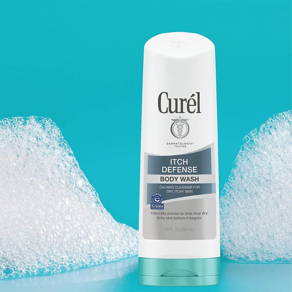 Itch 3 Wash, Curel For Skin, 10 Pack Body Defense Dry oz,
