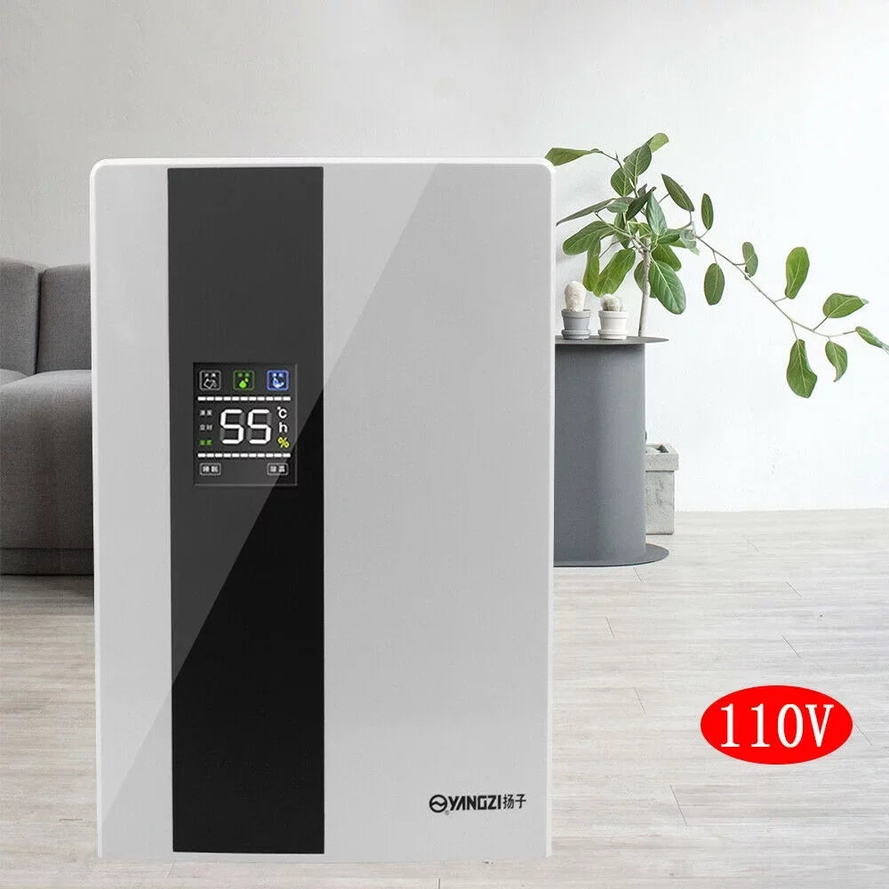 with Quiet Dehumidifier 2200ml and LCD TOOL1SHOoo Remote Water Dehumidifier Ultra Portable Tank