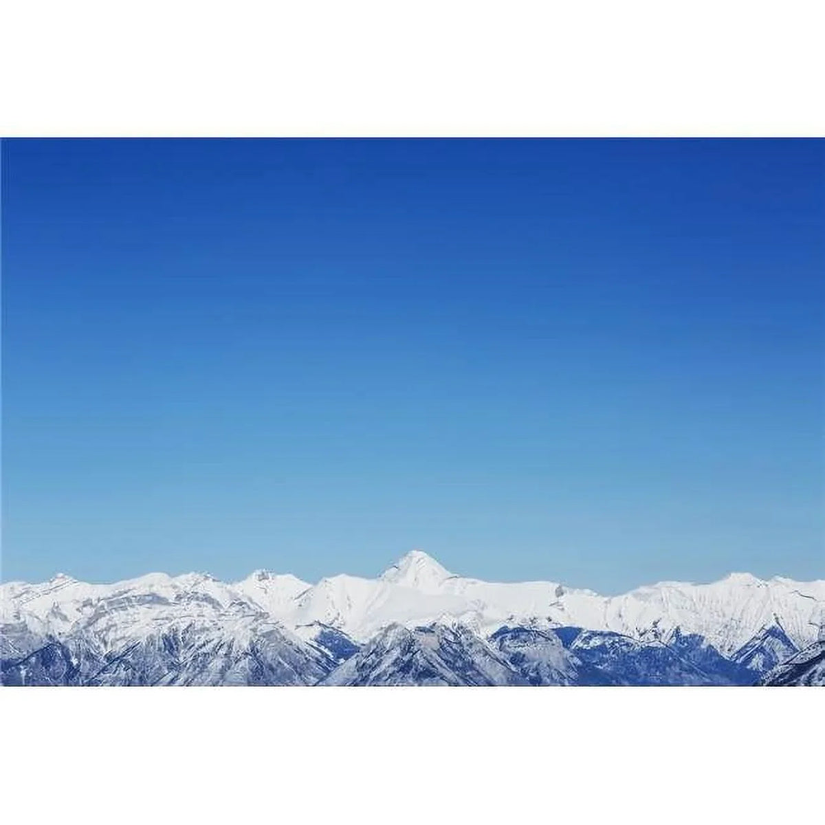 in x Print Poster Rockies in. Alberta Large From Sulphur of Banff 38 - - Canada Winter The View 24 Canadian - Mountain