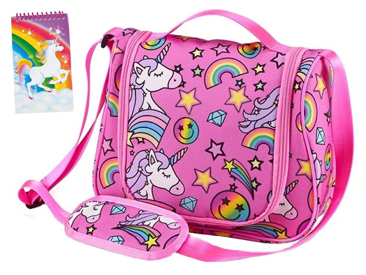 Bundle Bag Bag & Accessory Bag, Toiletry Couture Notepad Set Unicorn Cosmetic Make-up