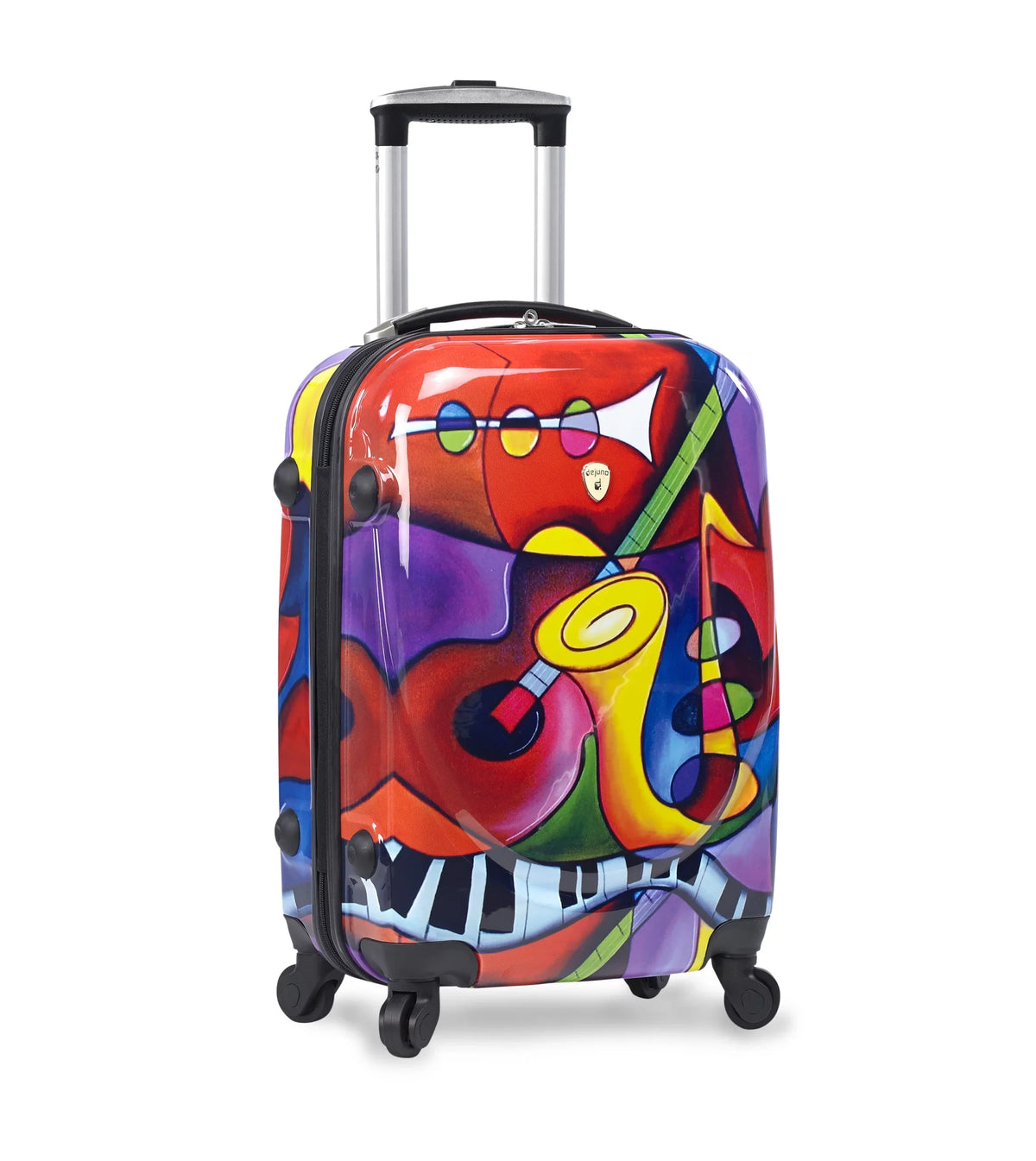 Spinner 3-Piece Lightweight Hardside Dejuno Set Luggage Upright Jazz -