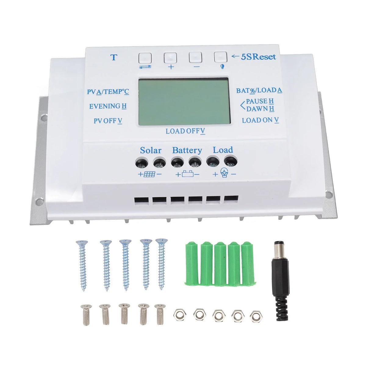 Controller Smart 24V T40A 12V Solar MPPT Controller Goldmeet Display Solar Charge with Screen