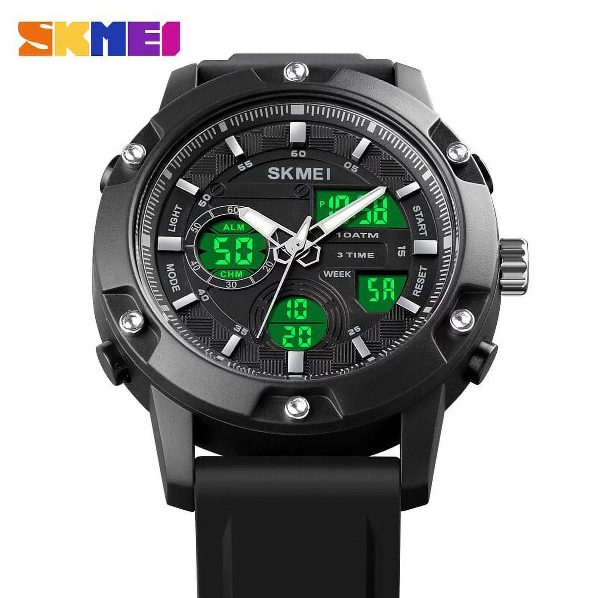 Watch Count Sport Skmei Clock 100bar - Wristwatch Digital Man Top Waterproof Led Wristwatches Fashion Luxury Light Brand Down Men's Original Watches