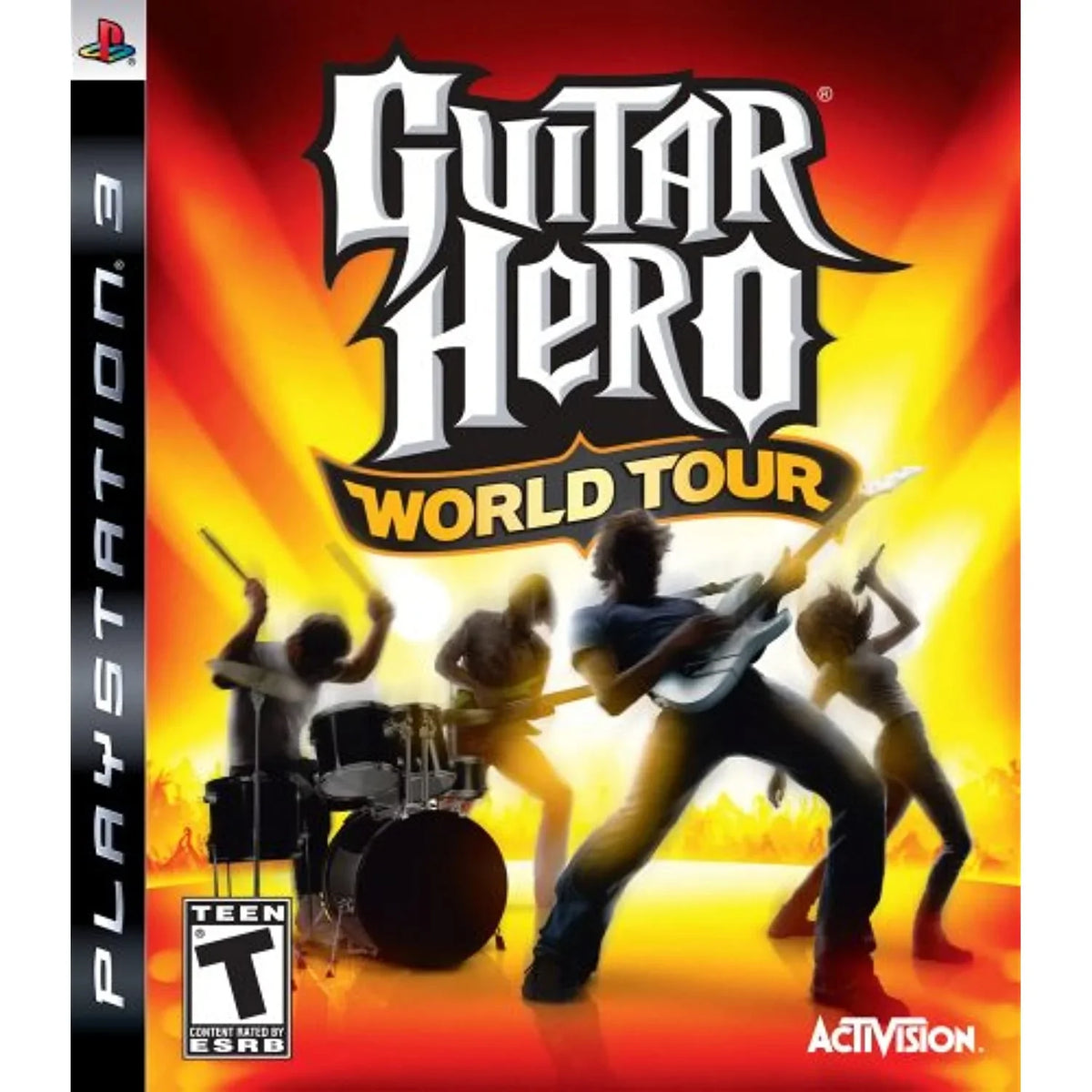 Tour Guitar Playstation (Game Only) Hero - World 3