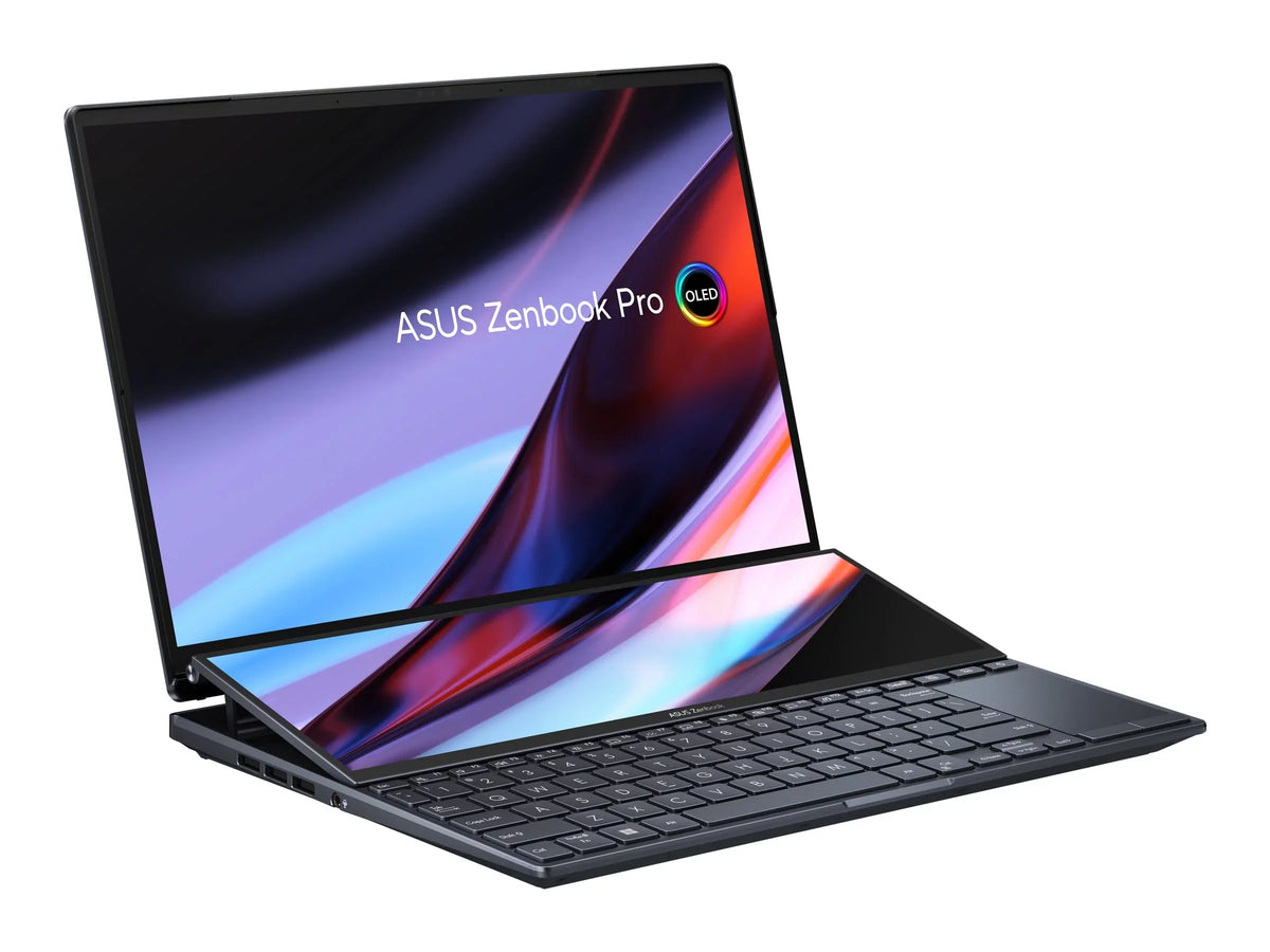 GHz 3050 14.5" Zenbook 1 tech NVMe, - TB - / 6E 1800 - i9 - OLED - - 12900H Home - Ti 120 RAM UX8402ZE-DB96T Intel - ASUS 2880 2.5 11 OLED RTX 14 GF (2.8K) Hz 32 Win @ Pro Performance GB Duo Core SSD touchscreen black Wi-Fi x