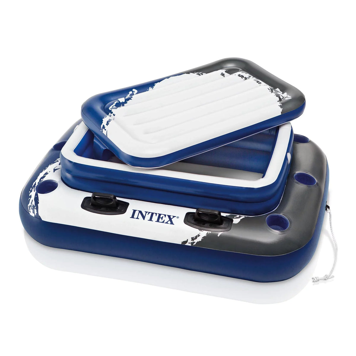 w/ Chairs & Floating Rectangular Ultra Pool 32' Cooler Intex 16' XTR x x 52" 2