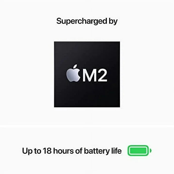 Retina Air Restored Apple Laptop M2 Liquid 2022 16GB Storage, MacBook Silver, chip: 13.6-inch with (Refurbished) 1TB Certified Display, SSD RAM,