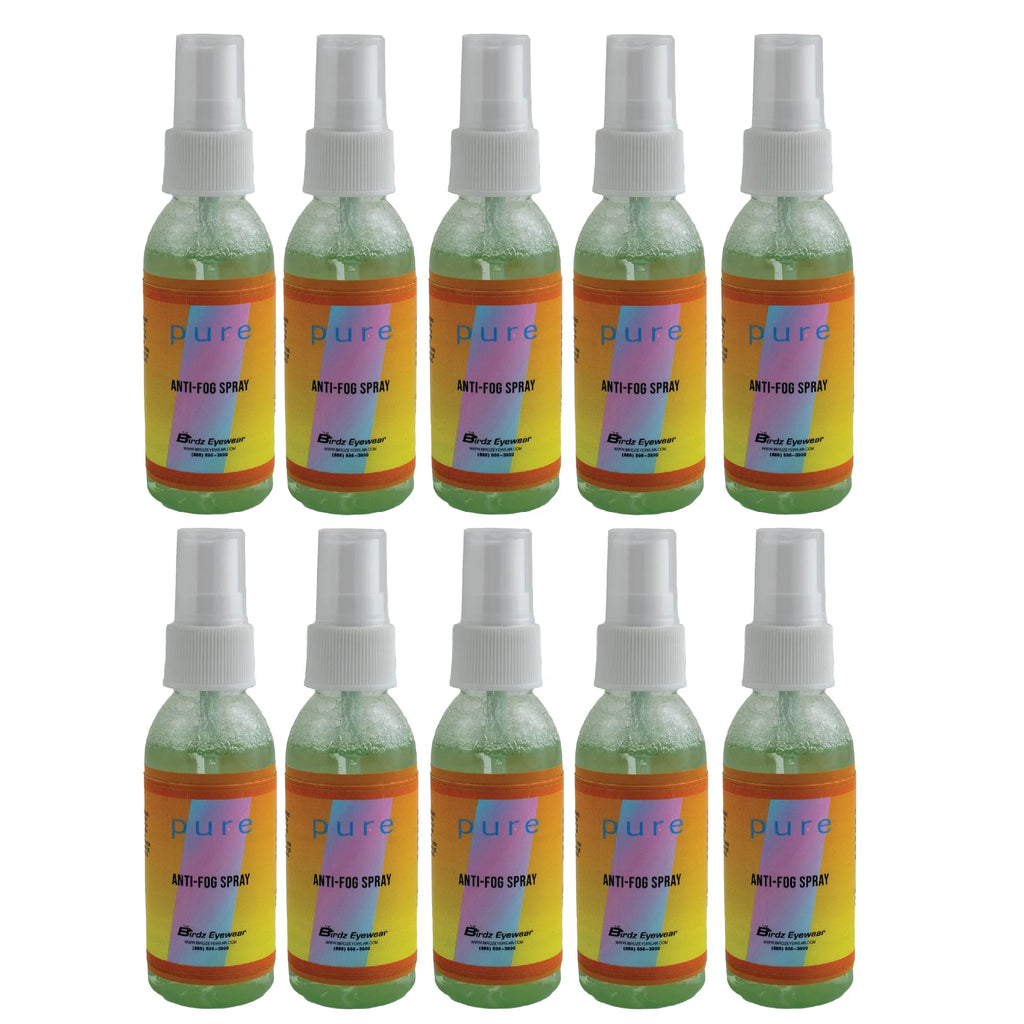 Eyewear of - Glasses Defogger Accessories All Birdz Ten and Bottles on Lenses Fog Diving & Anti 2oz Paintball Safe Swimming Goggles Spray for