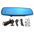 Full Dual 1080P Angle Cam Motion Dash Safety Driving for 170°Wide Recording Lens Detection Recorder Driving Loop Anself Parking
