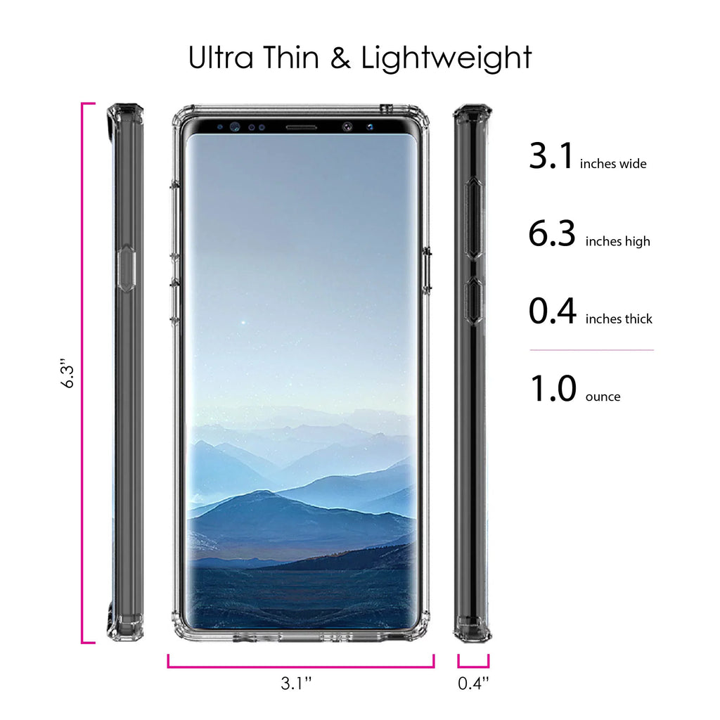 Tempered TPU 5:7 Faith 9 Glass When Note Corinthians Acrylic - See Galaxy Screen 2 Shockproof for Bumper, Protector Samsung Clear I Case Walk By - Hybrid Even - DistinctInk Back, Cannot