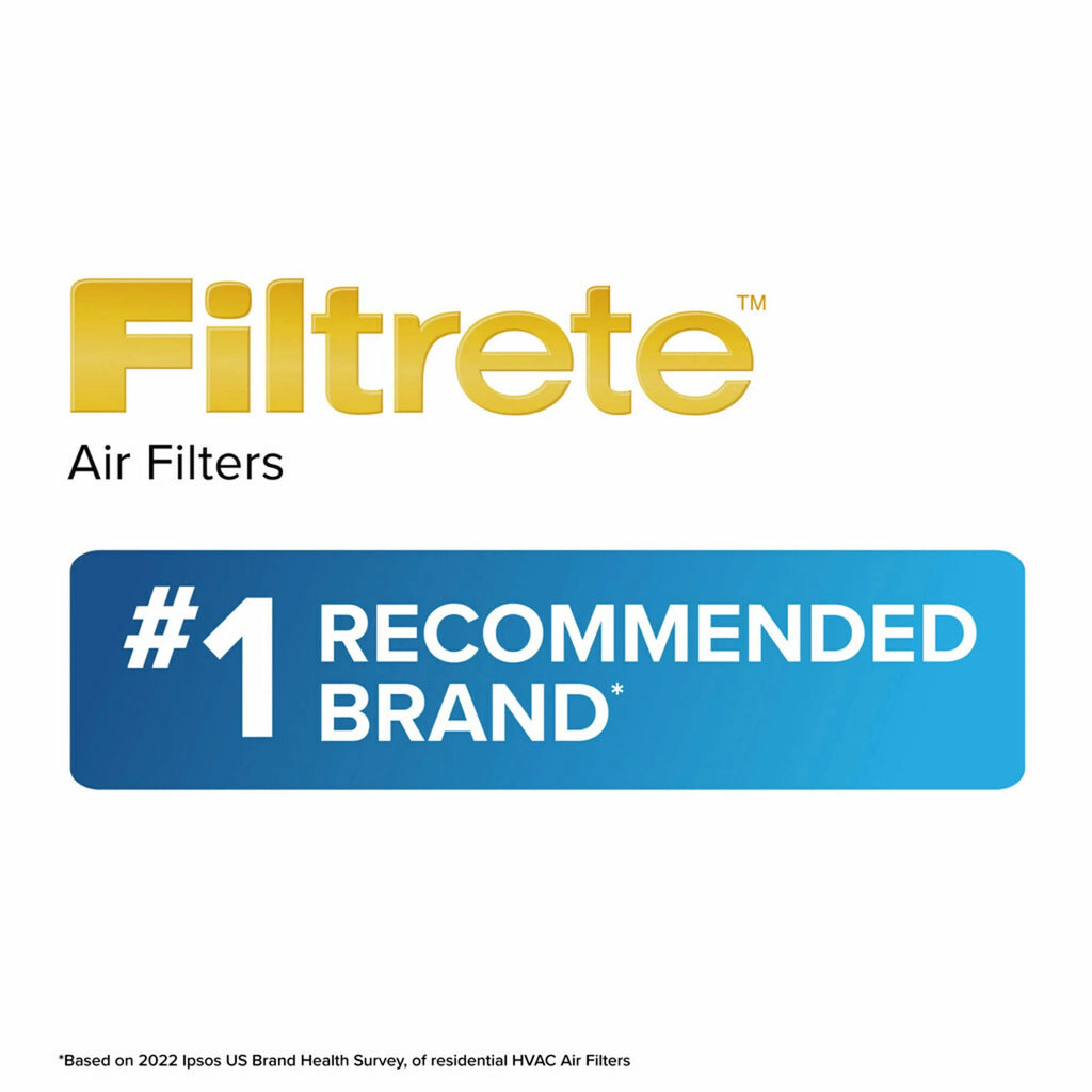 MERV 14x14x1 Allergen 4 Filter, Filtrete Reduction, Air 1500 Advanced MPR Filters 12,
