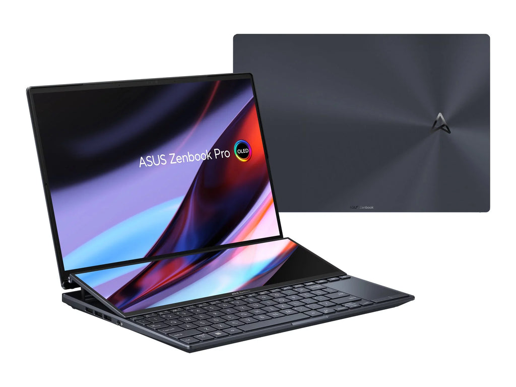 GHz 3050 14.5" Zenbook 1 tech NVMe, - TB - / 6E 1800 - i9 - OLED - - 12900H Home - Ti 120 RAM UX8402ZE-DB96T Intel - ASUS 2880 2.5 11 OLED RTX 14 GF (2.8K) Hz 32 Win @ Pro Performance GB Duo Core SSD touchscreen black Wi-Fi x