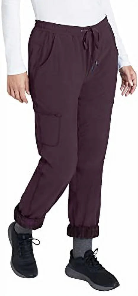Lined Fleece (Purple, Eddie Bauer Pant Ladies' 8)