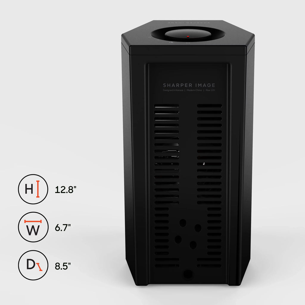Image Heater, New Rise Personal 2 Settings, Sharper Black, 12H Tower Heat