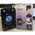 Home Outdoor Rechargeable LED Microphone USB Speaker Lights Input Tailgate Bluetooth