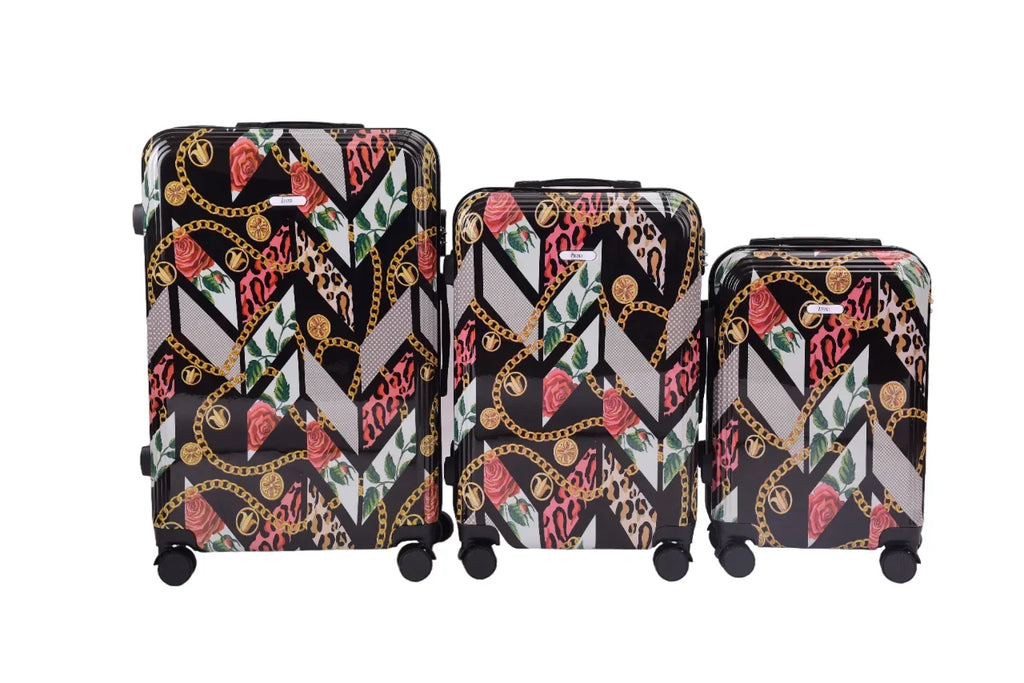 Combo Xena shell Set Dual Hard Lightweight Lock ABS Piece Spinning 360 3 24", 20" Wheels 28", Luggage