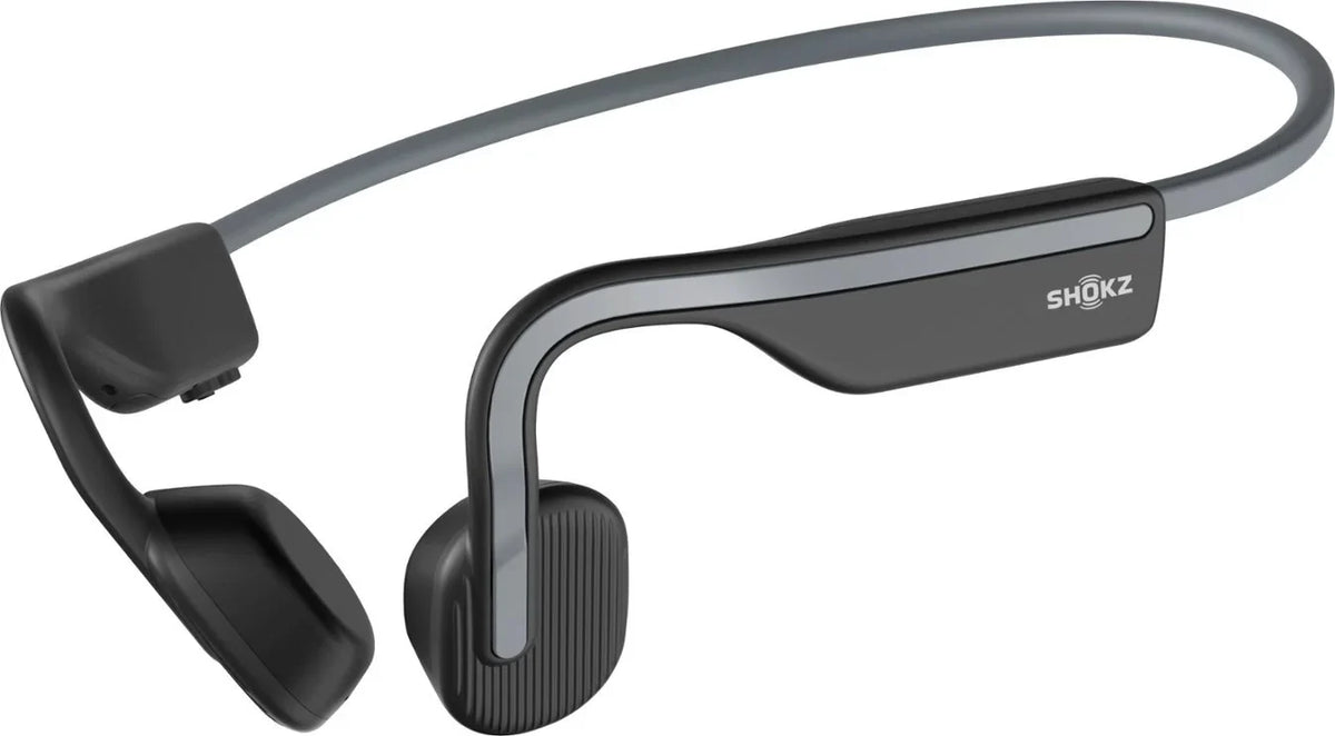 Headphones Bone Conduction Restored Ear Gray Lifestyle/Sport Open OpenMove Shokz - (Refurbished)