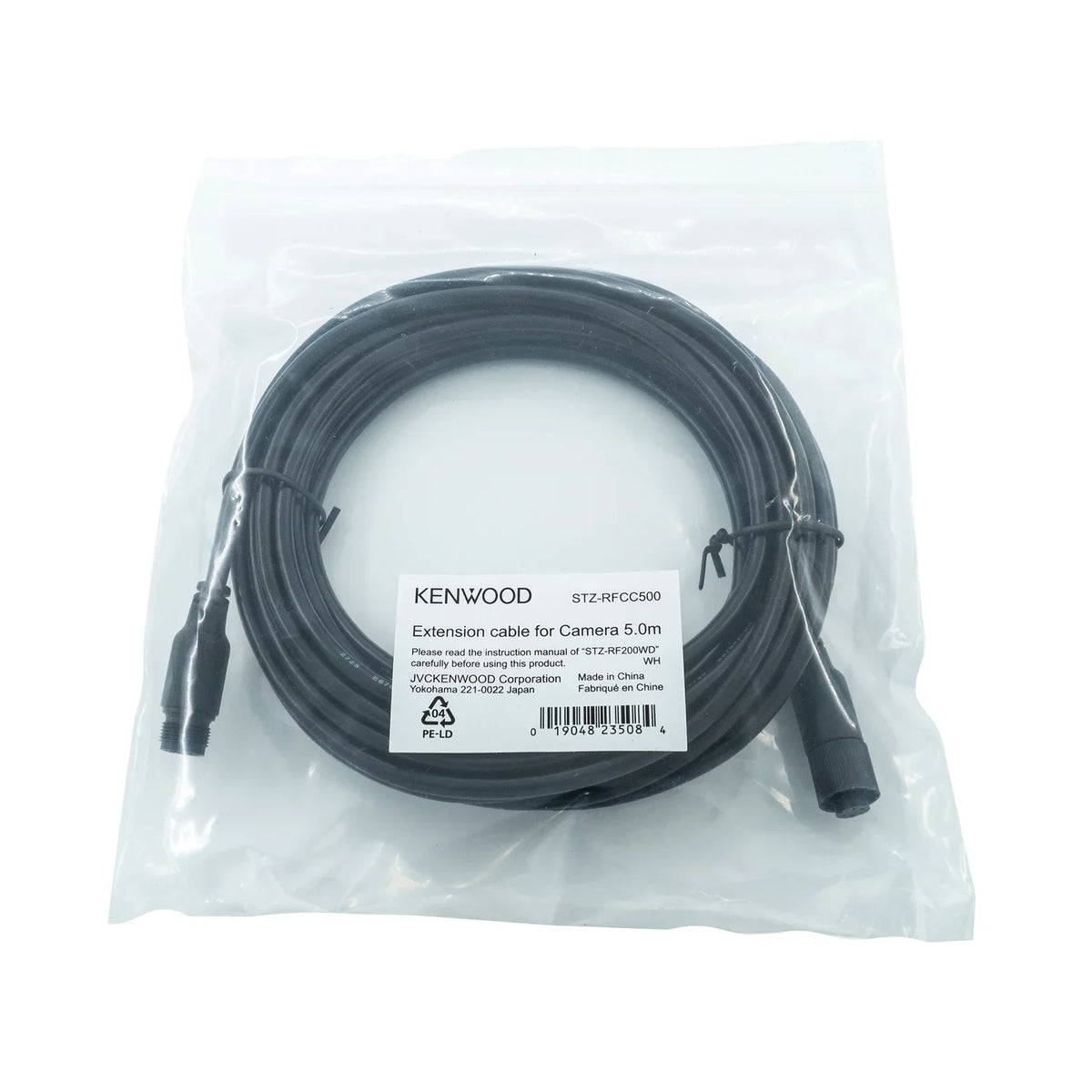 STZ-RFCC500 System Cable KENWOOD Ft.) Front-and-Rear (16.4 STZ-RF200WD Action KENWOOD Camera for Motorsports Extension Camera