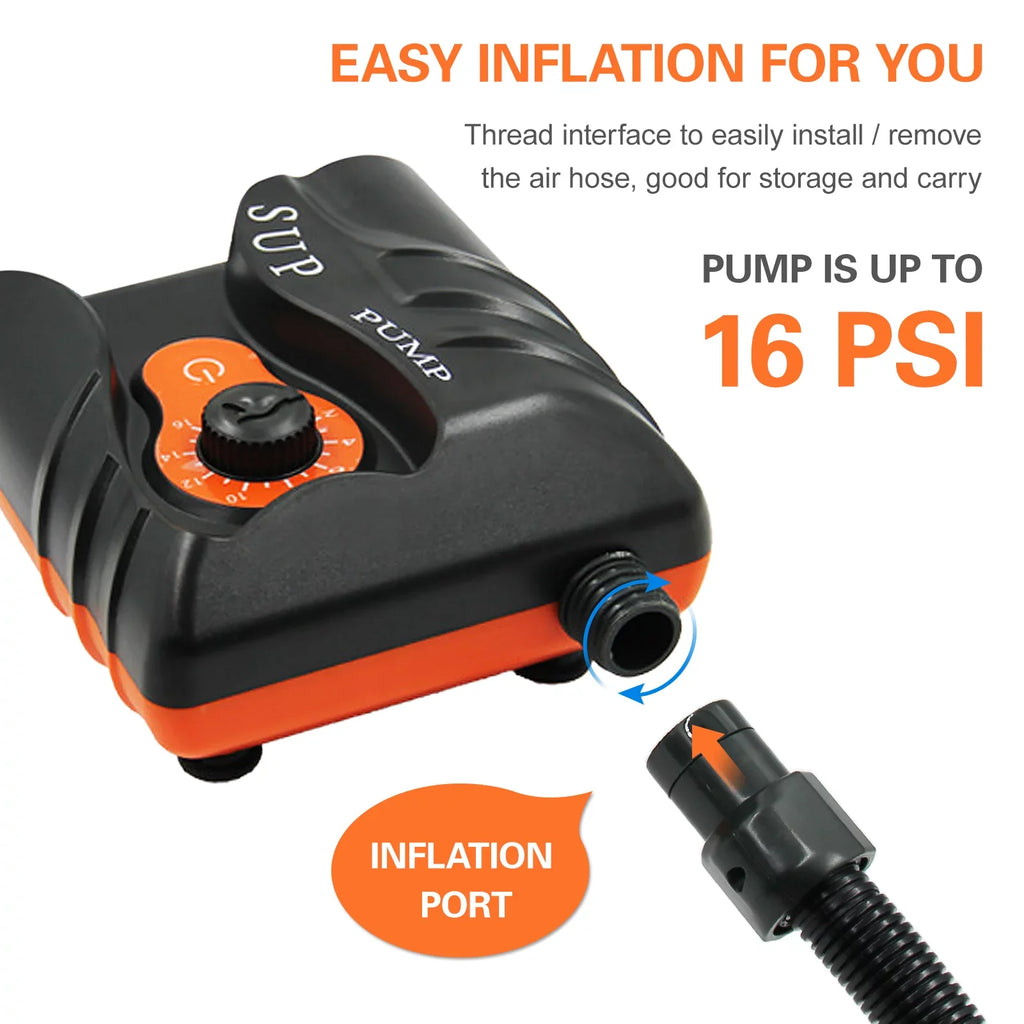 Nozzles Boats, and Electric for Pump 16 PSI Air with Inflatables 6 EasytoUse Edition