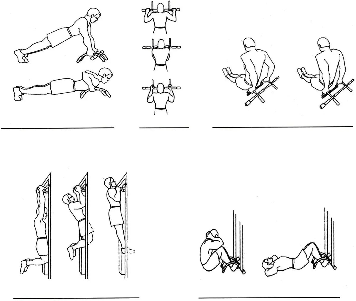 Doorway Fitness for Bar for Workout Body Gym Door Exercise, Upper Pull-up Strength Home, Equipment