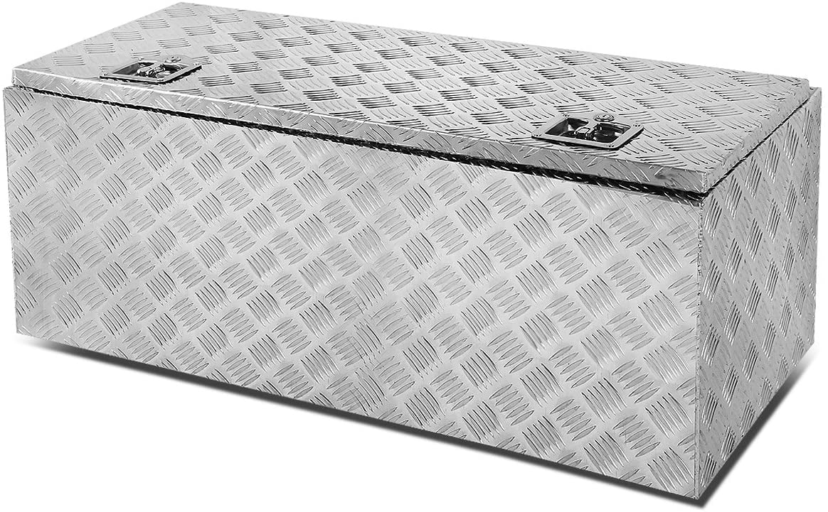 Box 19" Aluminum Underbody 42"X Storage Underbed Trailer Tool Pickup Truck 17"X