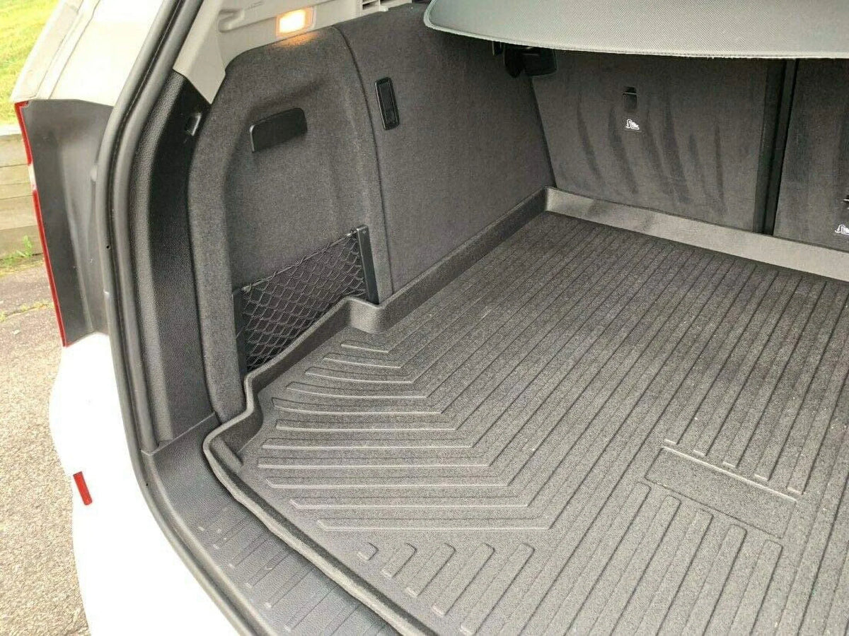 – Raised Easy EACCESSORIES Liner Mat Cars Laser – for Trunk Trunk Trunk – EA Lip Design Non-Slip to Weather-Resistant Install Mat Rubber X3 BMW Car Pre-Cut Mats with for Cargo – – 2011-2017