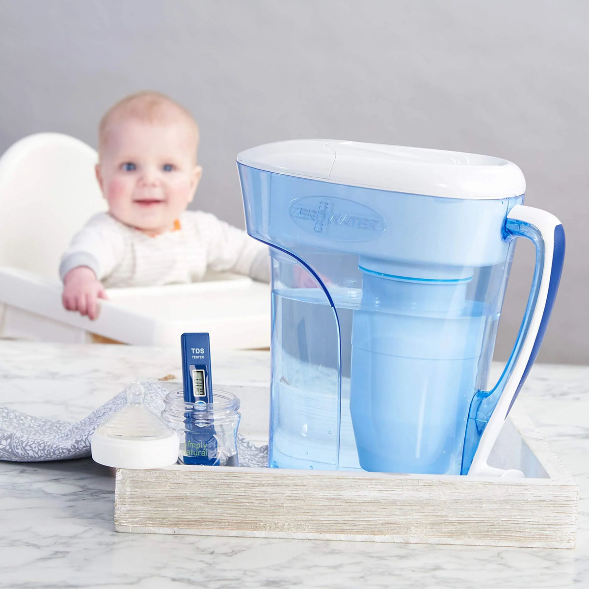 Dispenser Pitcher (10-Cup) Exchange (10-Cup) ZeroWater ZD-010 Water Ion