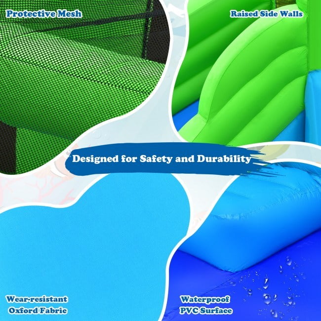 Bounce Inflatable Pool 7 Splashing House in 1 with
