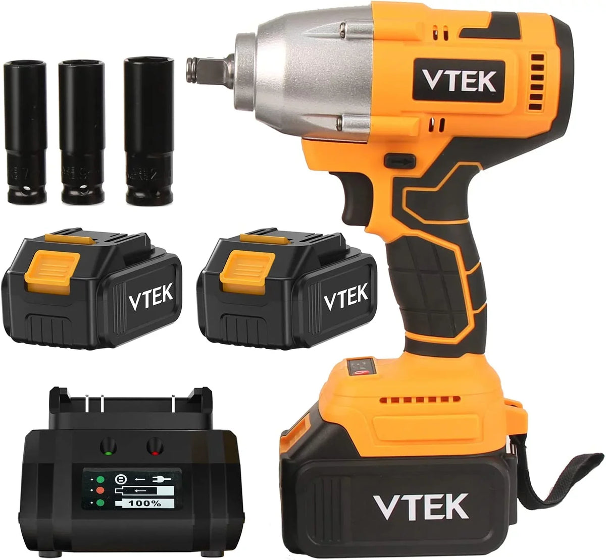 MORI Tiers Wrench,Max 700N.m Wrench Brushless Impact Impact for Inch 1/2 ft-lbs Gun Torque 515 Car Cordless Impact