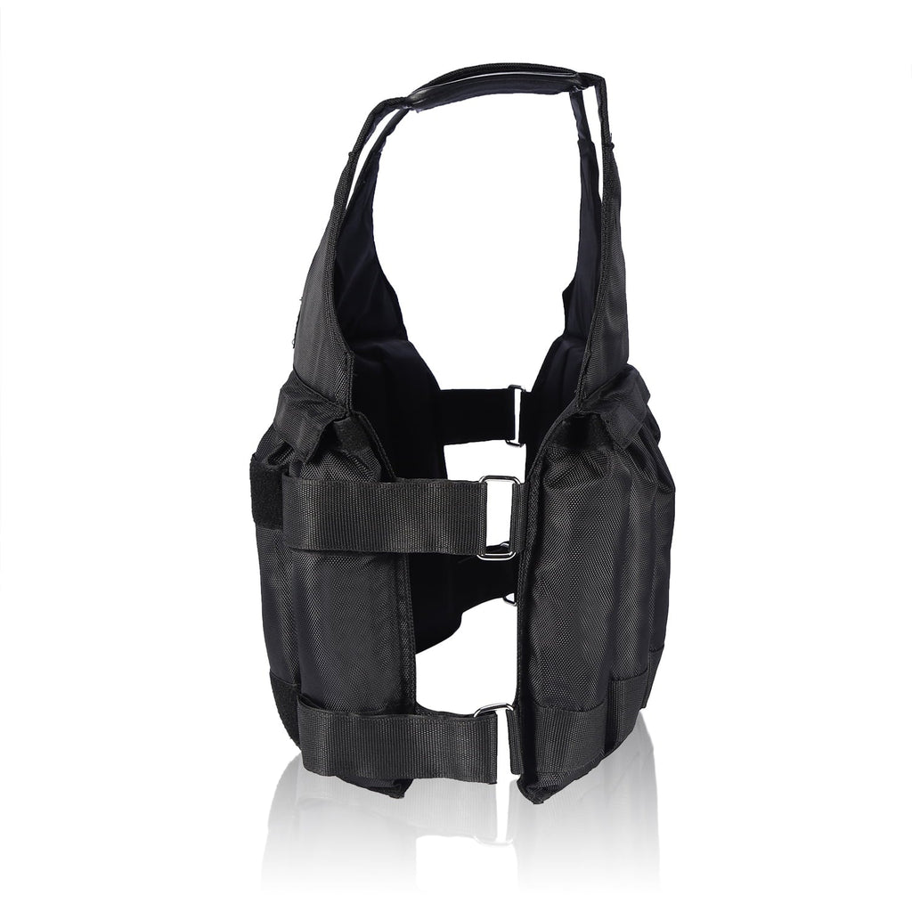 Exercise Adjustable Workout Boxing Vest 12pcs Jacket Vest with 50KG/110lbs Weight Pouches Fitness Training Weighted