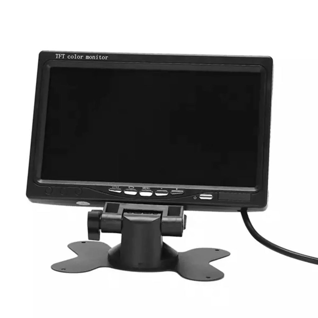 Rear Car Bus HD TFT Built-in Input RV Reverse 7 Trucks Backup View For Speaker HD Camera moobody Inch Display 1024x600 Monitor AV Trailer Screen Screen Display Monitor