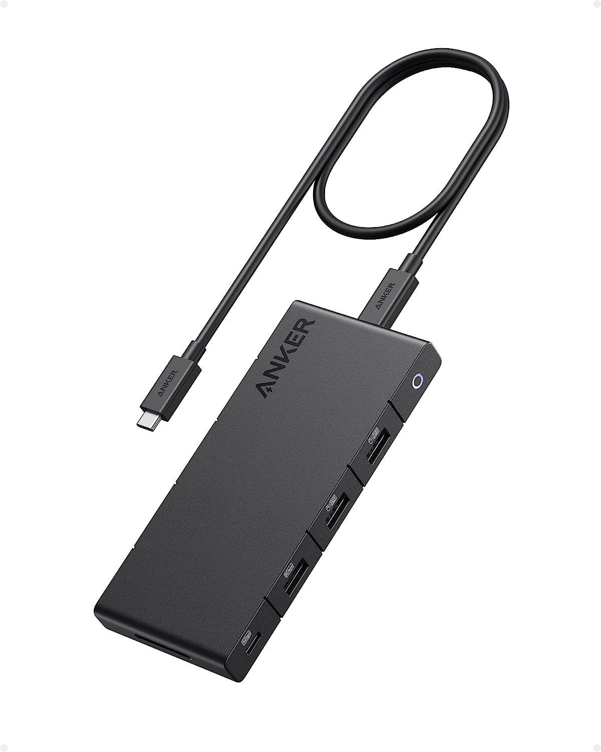 364 Hub HDMI and ThinkPad, USB-C Max Dual Slot 4K 100W HDMI) Ports, (10-in-1, USB Data Ethernet Card Laptop, More SD for USB-A Anker C and 4 Ports, Delivery, Power and 4K Dell with Dual