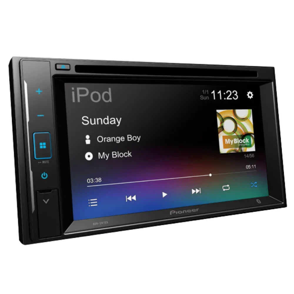 AVH-241EX 6.2" Kit/in-Dash AM/FM Car KIT4960 DVD/CD Pioneer Sienna DIN Double Media Bluetooth/Backup Camera/Installation Toyota Stereo W/ Bundle Van with for Touchscreen Receiver Digital 2011-2014