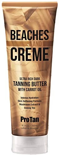 ounce) Tanning ProTan tanning lotion indoor BEACHES CREME Lotion (8.5 Butter and