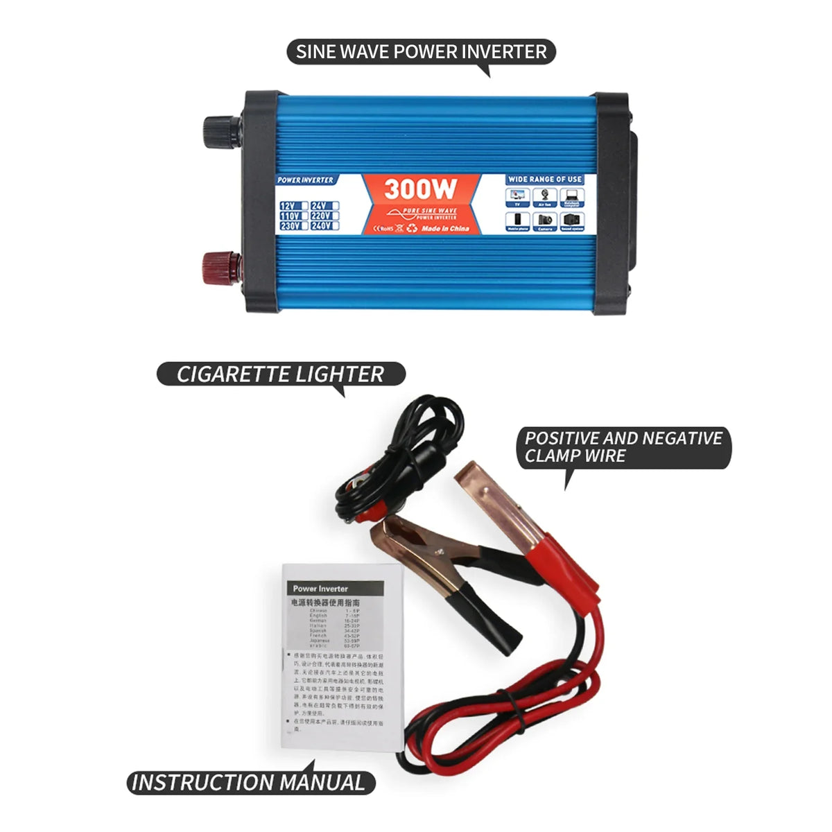 Solar To ,Dual 12v To 500w Port Display Vifaleno With Dual 300w Usb Inverter Huiop Qisuo Inverter Sine Usb Port Inverter Irfora Inverter Rv With 100v-120v Port