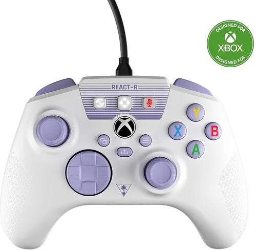 [GAMES White, Games ACCESSORIES] Controller, Series PC Turtle Xbox REACT-R X One, XB , White Xbox Beach