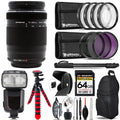 7 Accessory f/4.8-6.7 Kit & 64GB Piece More II Digital - Olympus ED Lens+ M.Zuiko 75-300mm Filter