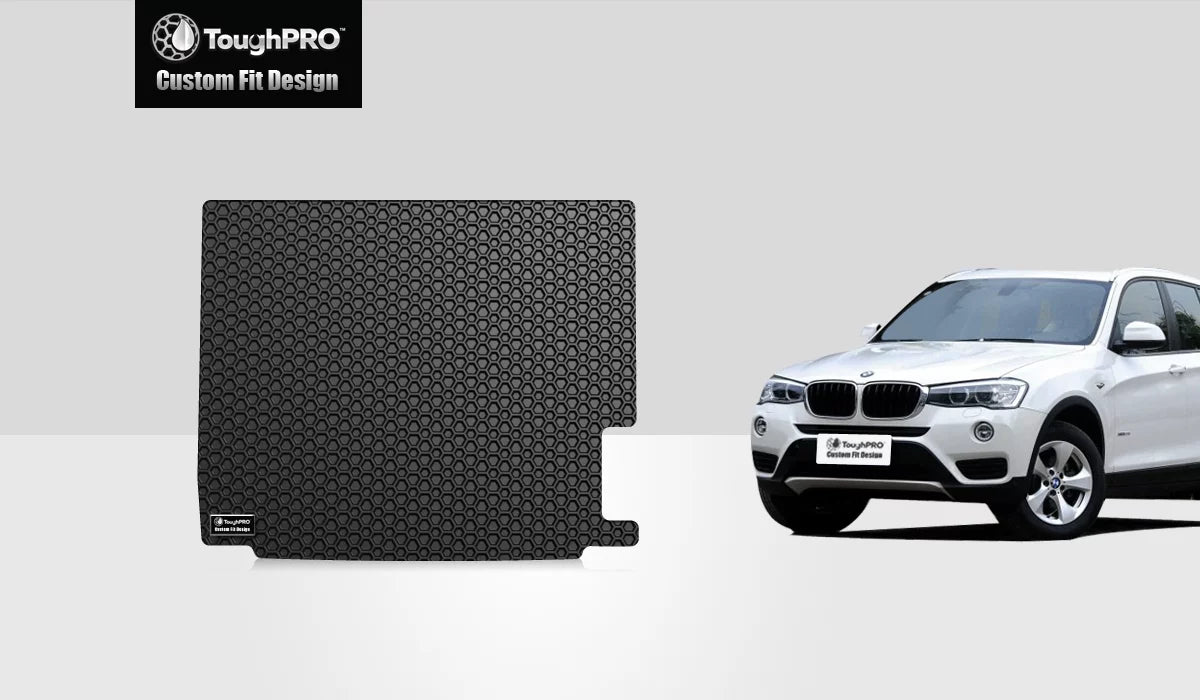 All USA) ToughPRO Black - Trunk (Made with X3 in 2011 Duty - Rubber Weather - BMW - Heavy Compatible Mat