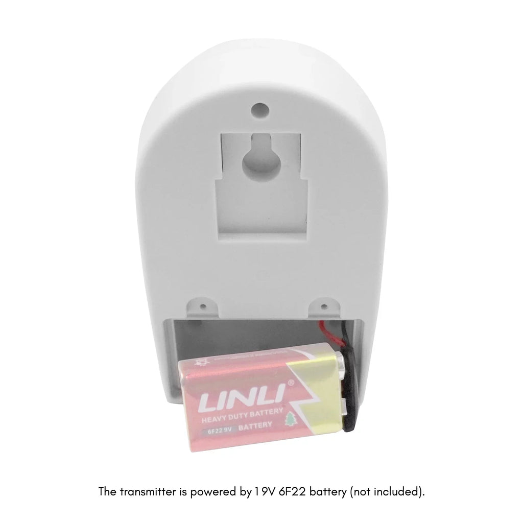 for Doorbell Motion Wireless IR 1 Driveway Transmitters Use Receiver Home Multifunctional 2 Andoer Alarm Sensor Alarm Outdoor