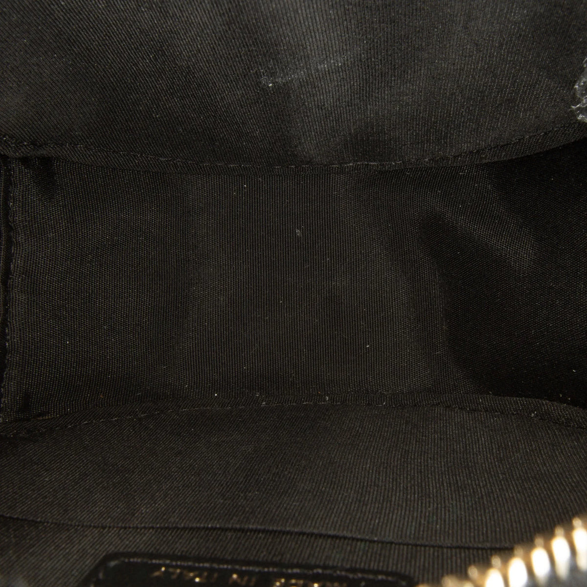Crossbody Unisex Chanel and (Good) Black Purse with Lambskin Clutch Fabric 19 Chain Coin Round Tweed Pre-Owned Authenticated Bag