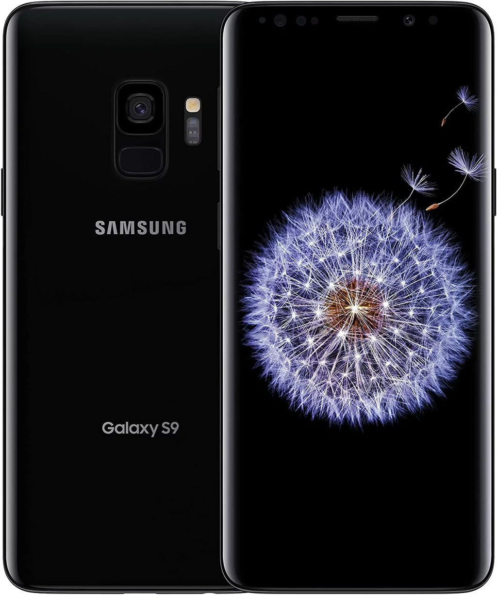 (Refurbished) Restored 64GB (Unlocked) Samsung Galaxy Black Midnight S9
