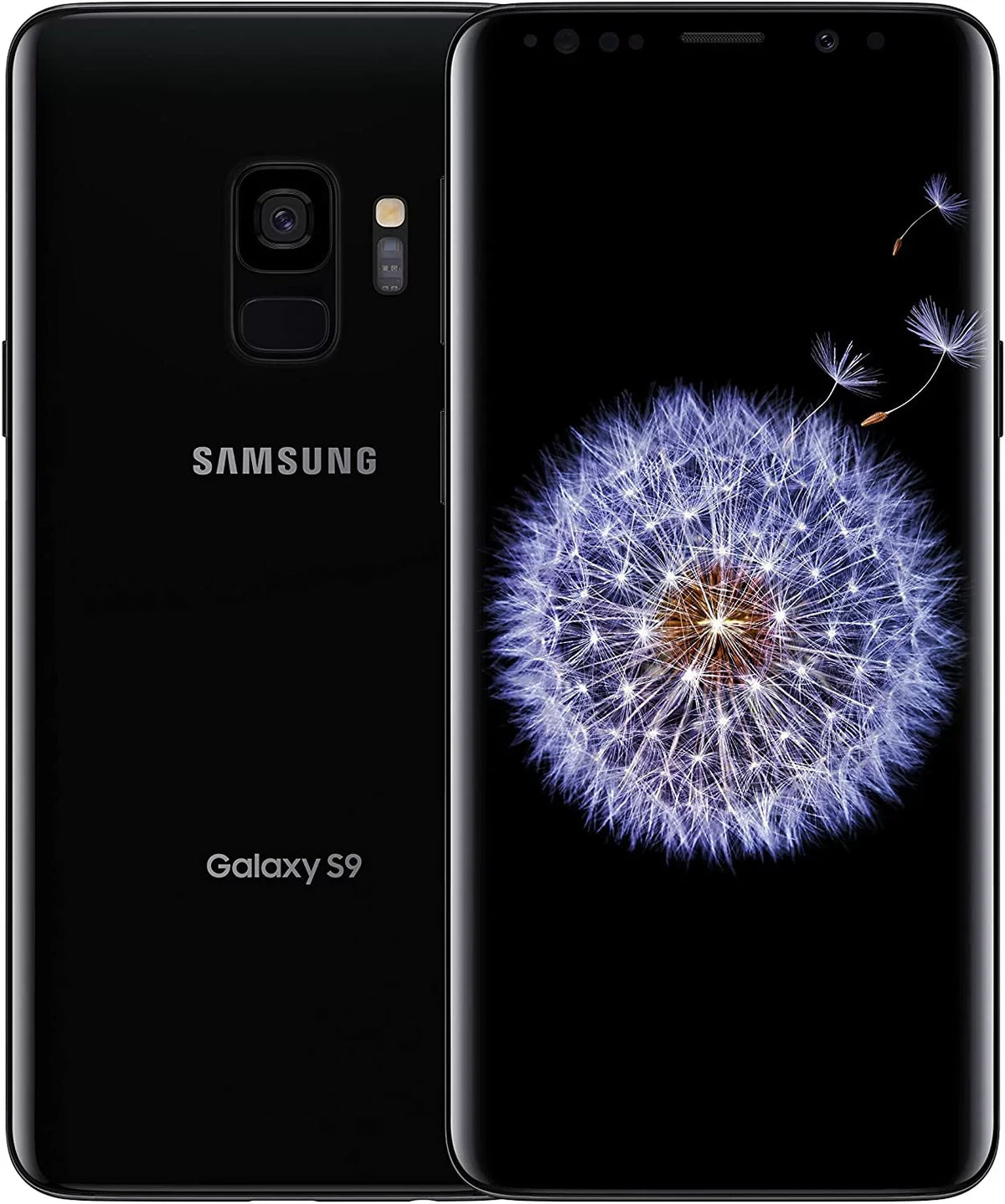 (Refurbished) Restored 64GB (Unlocked) Samsung Galaxy Black Midnight S9